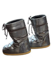 Moonboots vinyle grises 27-30