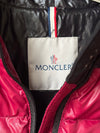 Veste de ski Moncler bordeaux 6 ans