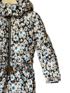 Combinaison blanche et bleue motifs ski Poivre Blanc 5 ans