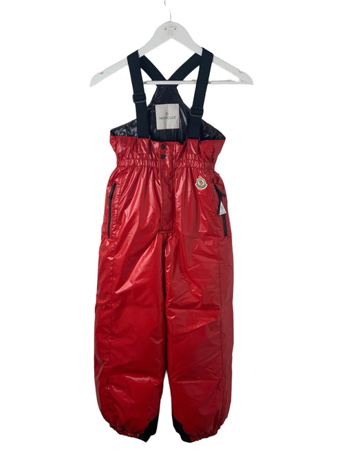 Salopette ski Moncler rouge 10 ans