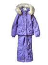 Ensemble ski Poivre Blanc 8 ans lilas