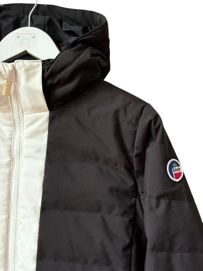 Veste noire et blanche ski Fusalp 14 ans