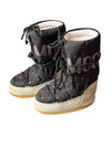 Moonboots noires argenté Cosmonaute 31-34