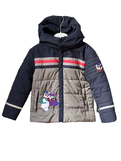 Veste ski Poivre Blanc marine/taupe 6 ans