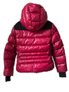 Veste de ski Moncler bordeaux 6 ans