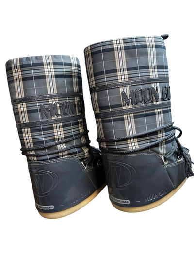 Moonboots grises Tartan  31-34