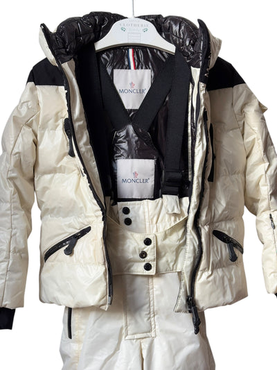 Ensemble ski Moncler blanc 5 ans