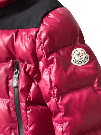 Veste de ski Moncler bordeaux 6 ans