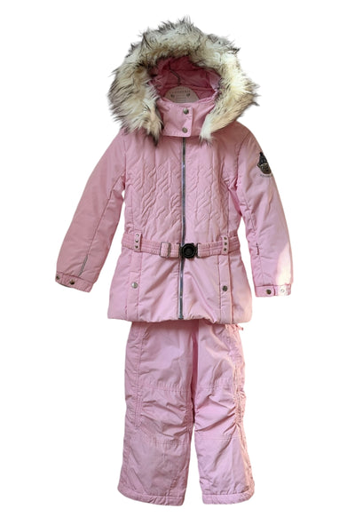 Ensemble ski Poivre Blanc rose 4 ans