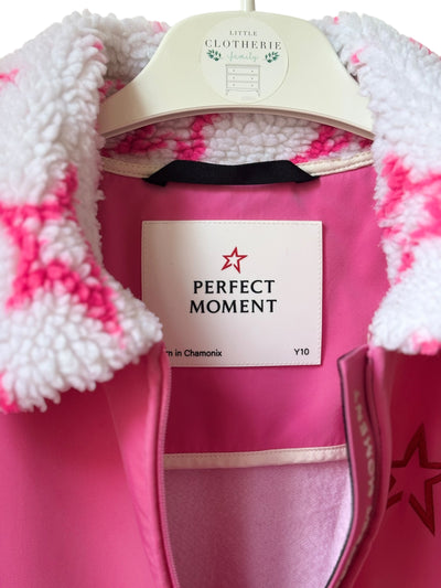 Combinaison de ski rose Perfect Moment 10 ans