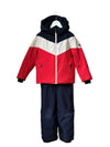 Ensemble ski Fusalp rouge / marine 8 ans