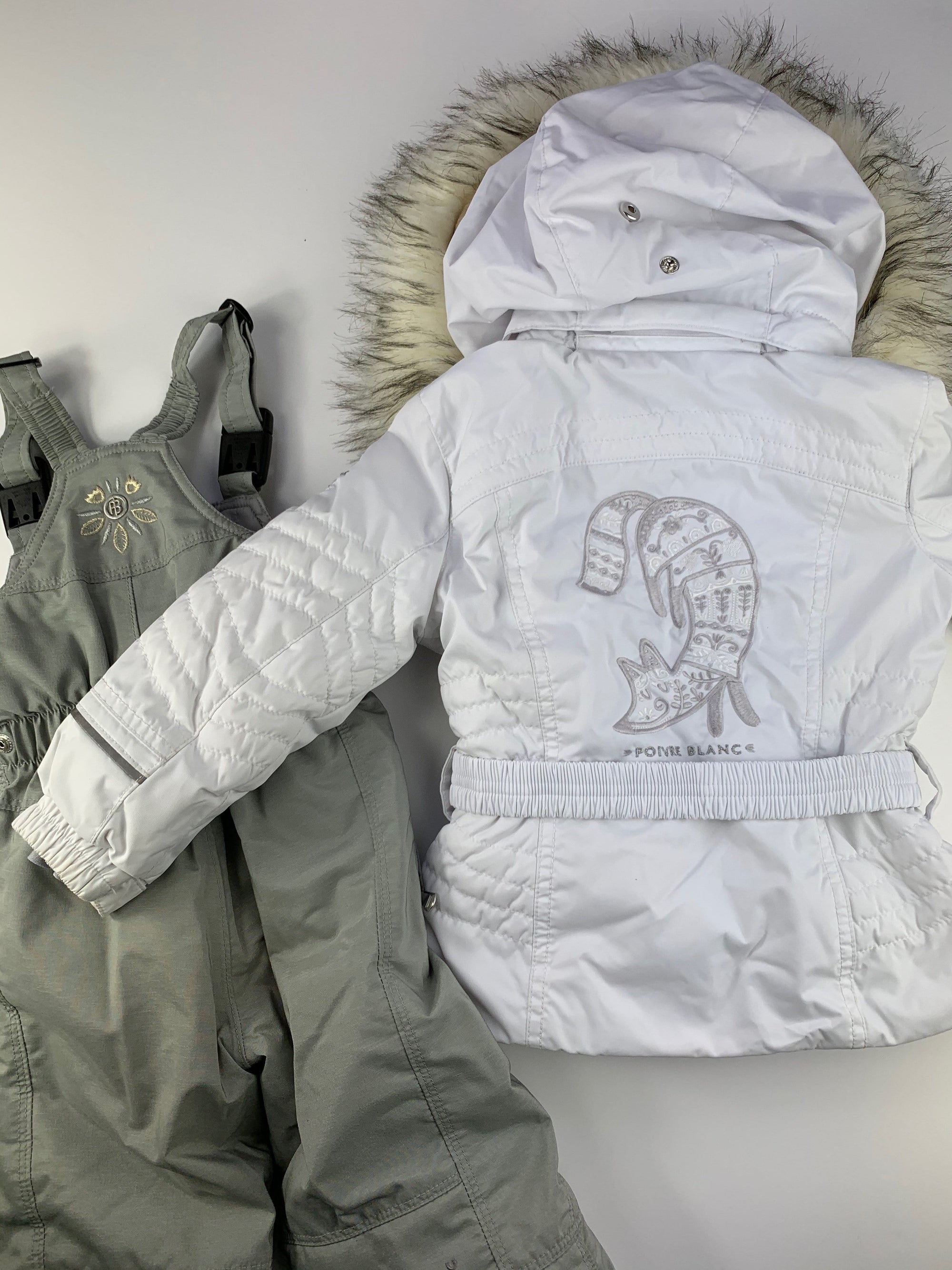 Tenue ski enfant Poivre Blanc 2 ans Little.Clotherie.Family